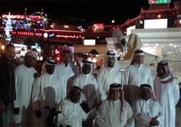 مسيرة لجمعية الصداقة البحرينية المصرية بشرم الشيخ للاحتفال بالعيد القومي لدولة البحرين