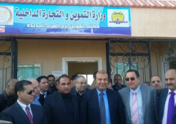 خالد حنفي يفتتح مكتب تموين متطور ببرج العرب بالاسكندرية