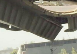 رئيس مدينة قليوب : لجنة من هيئة الطرق تعمل على إعادة رفع الكوبري بعد انهيار أجزاء منه