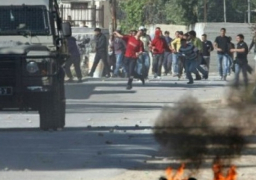 اشتباكات بين متظاهرين فلسطينيين وقوات إسرائيلية