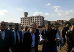محافظ الجيزة فى جولة ميدانية بمنشأة القناطر وكرداسة وأوسيم