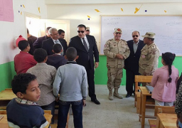 محافظ الفيوم وقائد المنطقة العسكرية المركزية يفتتحان أعمال التطوير بقرية الخالدية بإبشواي