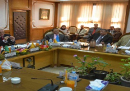 محافظ المنيا:الجامعة بيت العلم والمشورة وأصبحت منياوي منذ عملي بالمحافظة