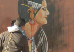 مخيم الزعتري بالأردن يكتسي رداء فنيا