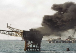 الدفاع المدني الليبي يتمكن من السيطرة على حريق نشب بحقل “مقيل” النفطي