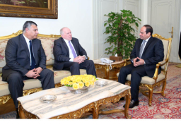 الرئيس السيسي يستقبل مدير وكالة المخابرات المركزية الأمريكية