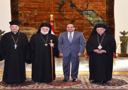 الرئيس يستقبل البطريرك جريجوريوس الثالث ويؤكد على إعلاء قيم المحبة والتعاون