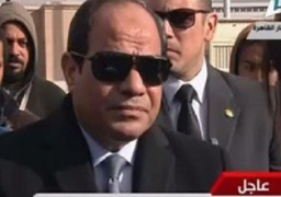 الرئيس يستقبل المصريين الذين تمت إعادتهم من ليبيا إلى أرض الوطن