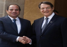 السيسى يشيد بدور قبرص الهام في مد جسور التعاون في منطقة المتوسط