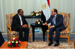 السيسي يلتقي ورئيس وزراء اثيوبيا على هامش القمة الأفريقية