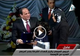 بالفيديو.. ابن شهيد شرطة: مش هسيب حقى وحق بابا