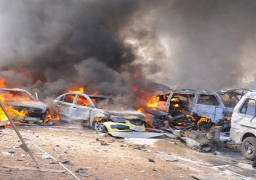 تدمير 12 سيارة وآلية لتنظيم (داعش) بنيران عراقية وقصف لطيران التحالف