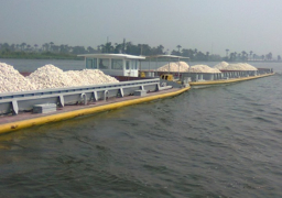 تشغيل الميناء النهري بدمياط لنقل الحبوب والبضائع عبر النيل