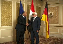 شكرى يواصل زيارته لبرلين ويلتقى اليوم نظيره الالمانى