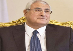 عدلي منصور يزور الكاتدرائية المرقسية لتهنئة البابا تواضروس بعيد الميلاد