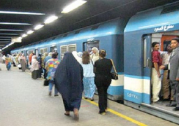 عودة حركة قطارات الخط الثاني للمترو بعد اصلاح العطل بمحطة الشهداء