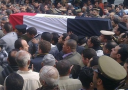 كفر الشيخ تشيع جثمان شهيد كمين الشيخ زويد