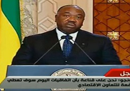 الرئيس الجابوني: السيسي يتبع سياسة تدفع للوقوف بجانب الدول الافريقية