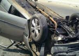 إصابة 16 عاملا زراعيا فى انقلاب سيارة على الطريق الصحراوى بالبحيرة