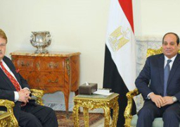 السيسى يؤكد لوفد البرلمان الأوروبى أهمية التوازن بين إرساء الأمن والحريات … وأشاد الرئيس بدور الأزهر الشريف فى تصويب الخطاب الدينى باِعتباره منارة للإسلام الوسطى