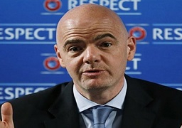 السويسري انفانتينو يفوز بمنصب رئيس الاتحاد الدولي لكرة القدم “فيفا”