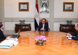 السيسى يستعرض خطة الزراعة لتحقيق نهضة شاملة لاستيعاب النمو السكانى