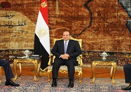 السيسي لمبعوثي رئيس جنوب افريقيا: مصر لن تدخر جهداً للتوصل لتسوية عادلة للقضية الفلسطينية