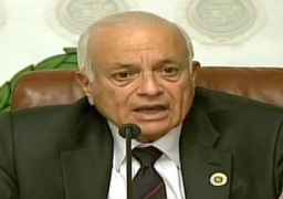 العربي يؤكد دعمه للجهود الفرنسية الداعية لعقد مؤتمر لإحياء مفاوضات السلام