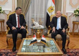 العصار يبحث مع وزير الصناعة العراقي إقامة منتج مشترك بالاعتماد على العمالة المصرية