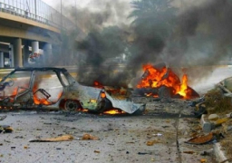 مقتل 3 أشخاص جراء انفجار عبوة ناسفة أسفل حافلة ركاب شرقي أوكرانيا