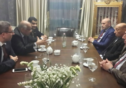 بالصور.. رئيس مجلس النواب يلتقى نظيره الجزائرى ويبحثان قضايا الارهاب والتبادل التجارى