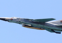 تحطم طائرة حربية ليبية بعد ضربها مواقع لتنظيم داعش الإرهابي شرقا