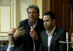 خالد يوسف لرئيس مجلس النواب: انتو بتسلمونا لمجلس الدولة