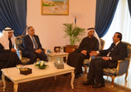 رئيس البرلمان العربي يلتقي بسفراء الدول العربية لدى جمهورية البانيا