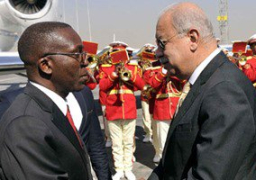 شريف اسماعيل يستقبل رئيس وزراء الكونغو الديمقراطية