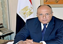 شكرى: الوضع فى ليبيا محل قلق ومتابعة حثيثة.. ومحاربة الارهاب موكلة لليبيين