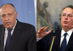 شكري يبحث مع نظيره اليوناني تطوير العلاقات الثنائية والقضايا الإقليمية الهامة