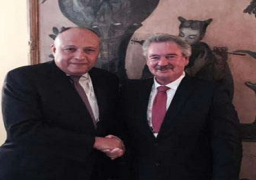 شكري يبحث مع وزير خارجية لوكسمبورج العلاقات الثنائية وسبل تطويرها بين البلدين