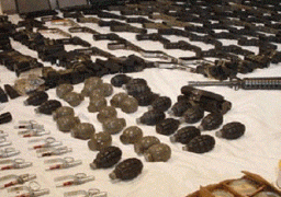 ضبط شاحنة تحوي ذخيرة ونصف طن من المتفجرات بتركيا