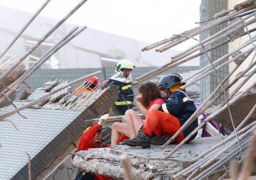 ارتفاع عدد ضحايا زلزال تايوان إلى 5 أشخاص وإصابة أكثر من 350 آخرين وانهيار 16 مبنى