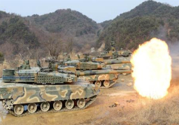 إطلاق قذيفة مدفعية كورية شمالية قرب الحدود مع كوريا الجنوبية