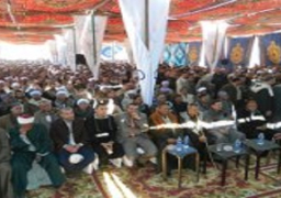 مصالحات اسيوط والقيادات الامنية تنهى خصومة ثأرية بين عائلتين بمنفلوط