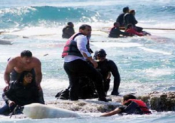 مصرع 10 لاجئين غرقا في مياه بحر “إيجه”