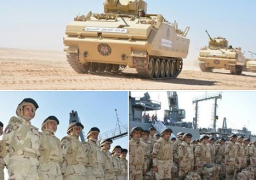 في أكبر مناورة مصرية عربية .. إنطلاق فاعليات التدريب المشترك ” رعد الشمال” بالسعودية …