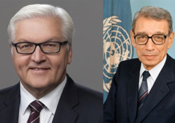 وزير الخارجية الألماني ينعي بطرس بطرس غالي