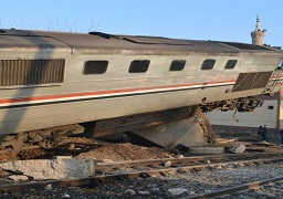 “الصحة”: 70 مصاب فى حادث قطار بنى سويف و لا وفيات