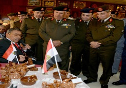 القوات المسلحة تنظم معرض فنى لإبداعات المحاربين القدماء بمناسبة يوم الشهيد …