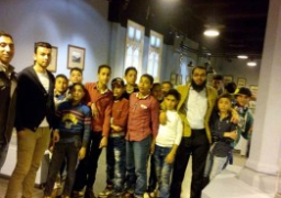 إقبال من المواطنين على متحف السكة الحديد