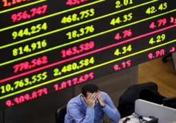 البورصة تنهى تعاملاتها على تراجع .. والمؤشر الرئيسى يهبط 3.1%