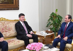 الرئيس السيسى يبحث تعزيز التعاون الثنائى مع نائب رئيس الوزراء وزير خارجية سلوفاكيا
